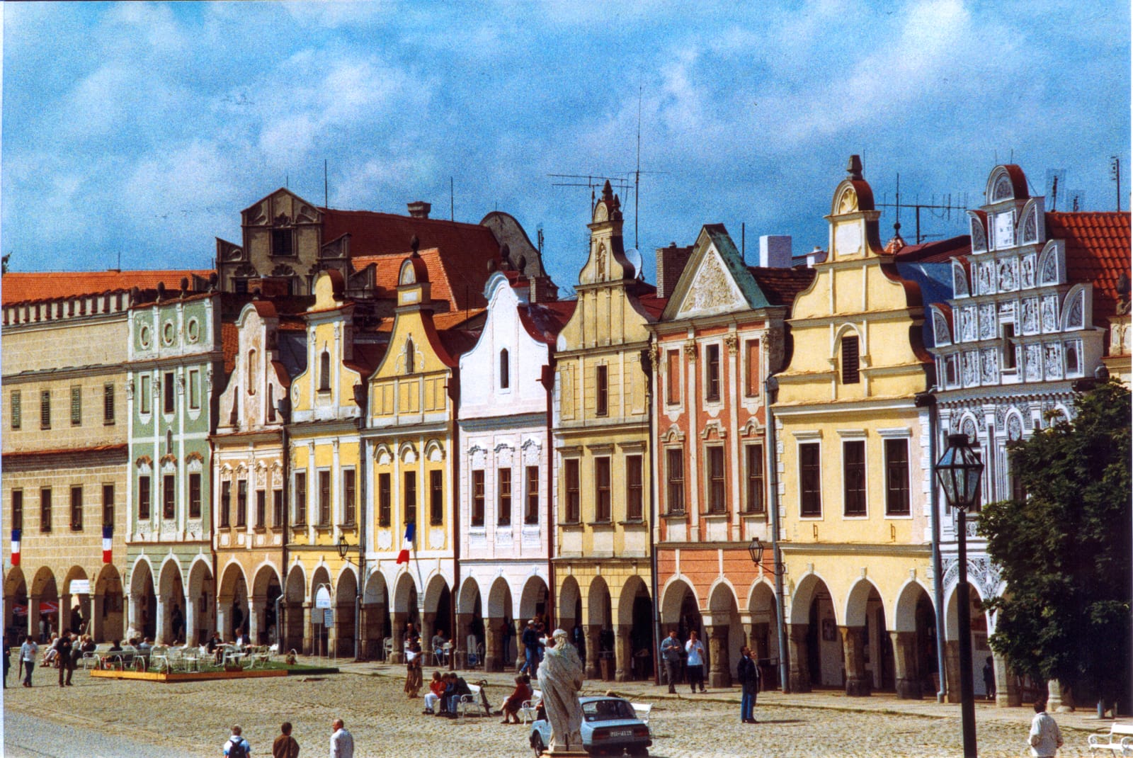 Telč — historické centrum